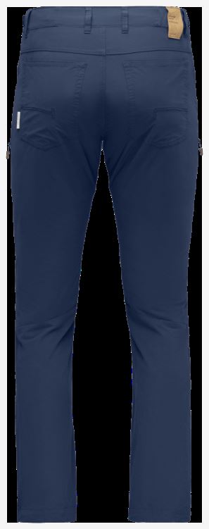 Norrona Svalbard Licht Katoenen Herenbroek Indigo Nachtblauw