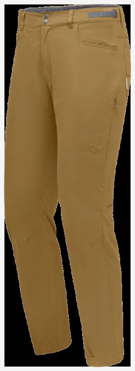 Norrona Svalbard Lichte Katoenen Herenbroek Camelflage