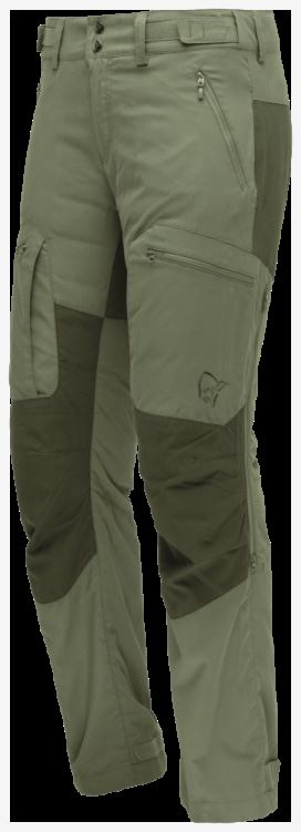 Norrona Unisex Finnskogen Hybride Broek Groen