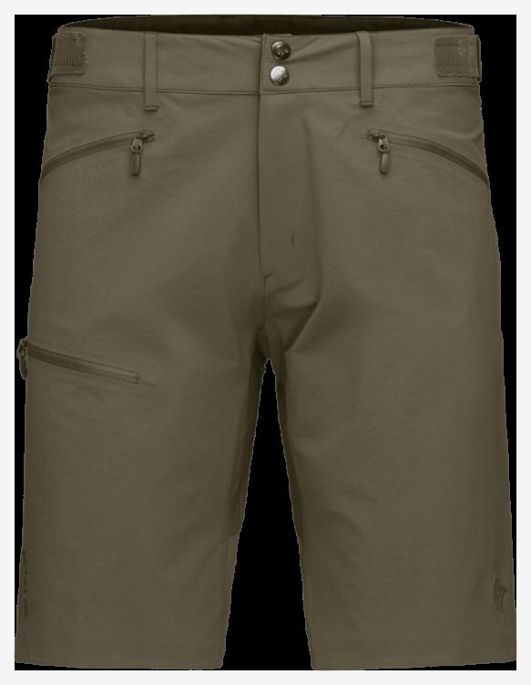 Norrona Falketind Flex1 Korte Broek Olijf Nacht Voor Heren