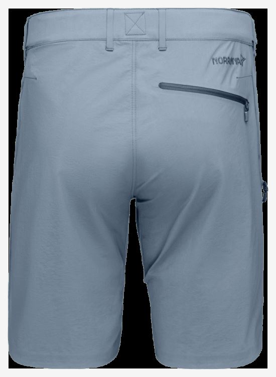 Norrona Heren Short Falketind Flex1 Blauw Mistig