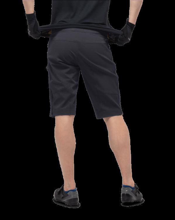 Norrona Heren Short Fjr Flex1 Heavy Duty Kaviaar Zwart