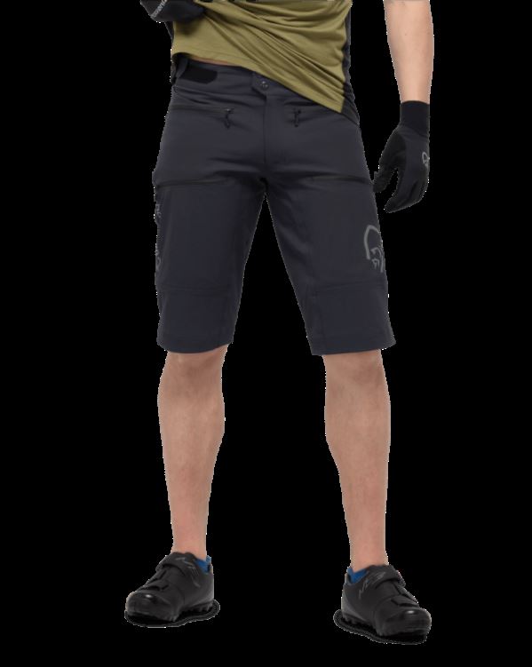 Norrona Heren Short Fjr Flex1 Heavy Duty Kaviaar Zwart