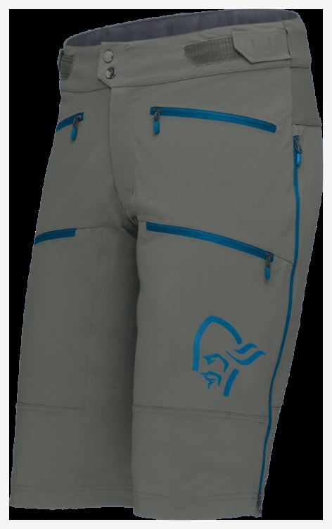 Norrona Heren Fjr Flex1 Heavy Duty Short Castor Grijs