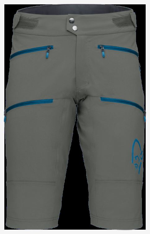 Norrona Heren Fjr Flex1 Heavy Duty Short Castor Grijs