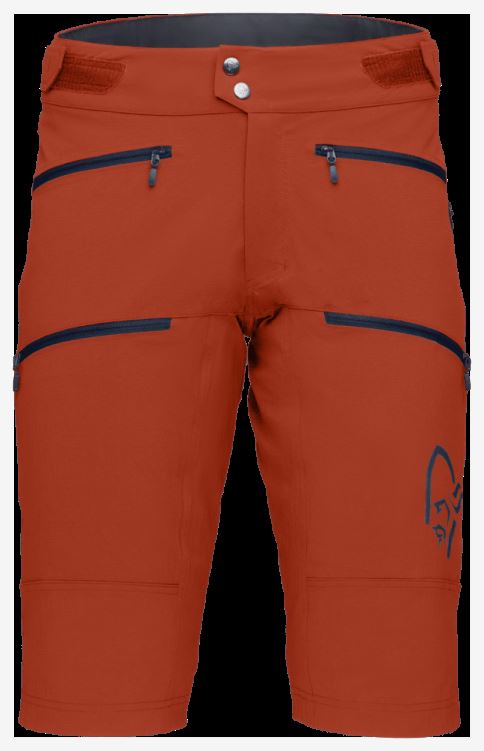 Norrona Heren Fjr Flex1 Heavy Duty Short Rooibos Thee