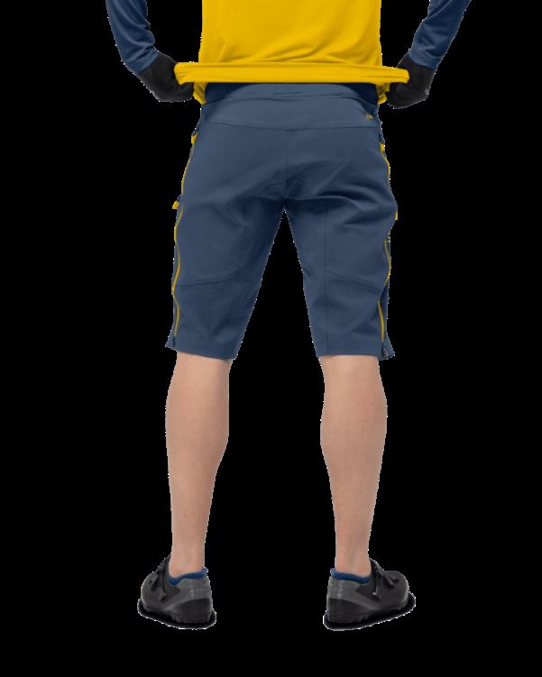 Norrona Heren Short Fjr Flex1 Heavy Duty Vintage Indigo Blauw