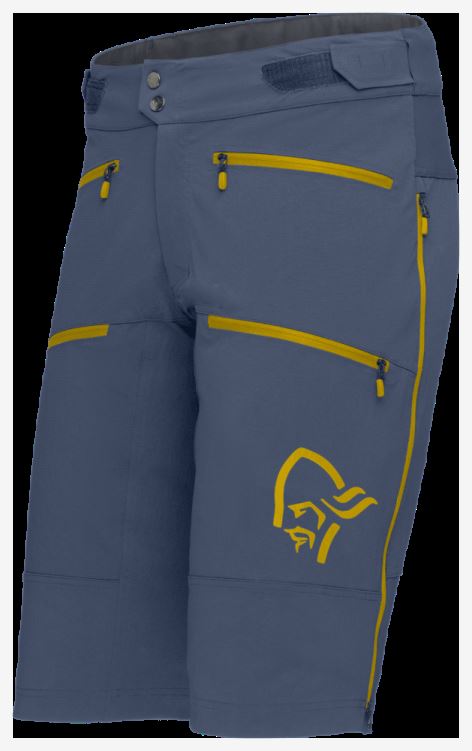 Norrona Heren Short Fjr Flex1 Heavy Duty Vintage Indigo Blauw