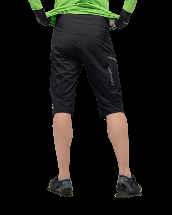 Norrona Heren Short Fjr Flex1 Caviar Zwart