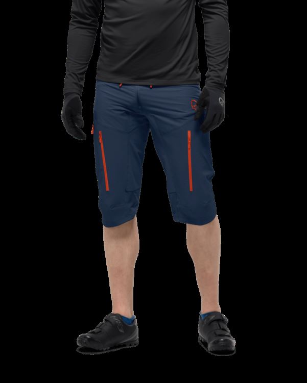 Norrona Heren Short Fjr Flex1 Indigo Night/rooibos Thee