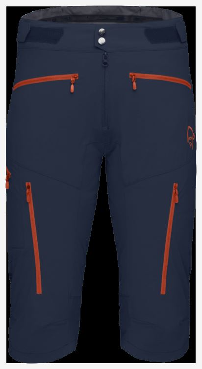 Norrona Heren Short Fjr Flex1 Indigo Night/rooibos Thee