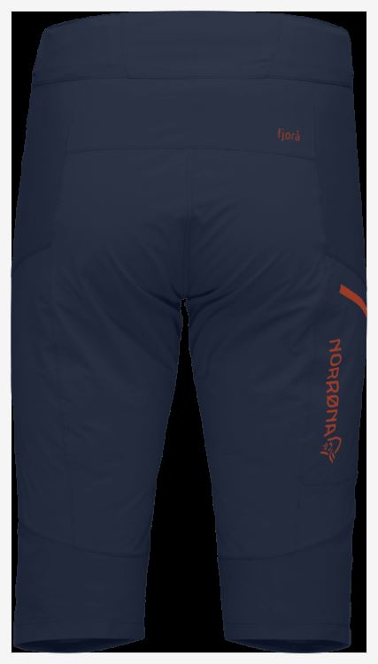 Norrona Heren Short Fjr Flex1 Indigo Night/rooibos Thee