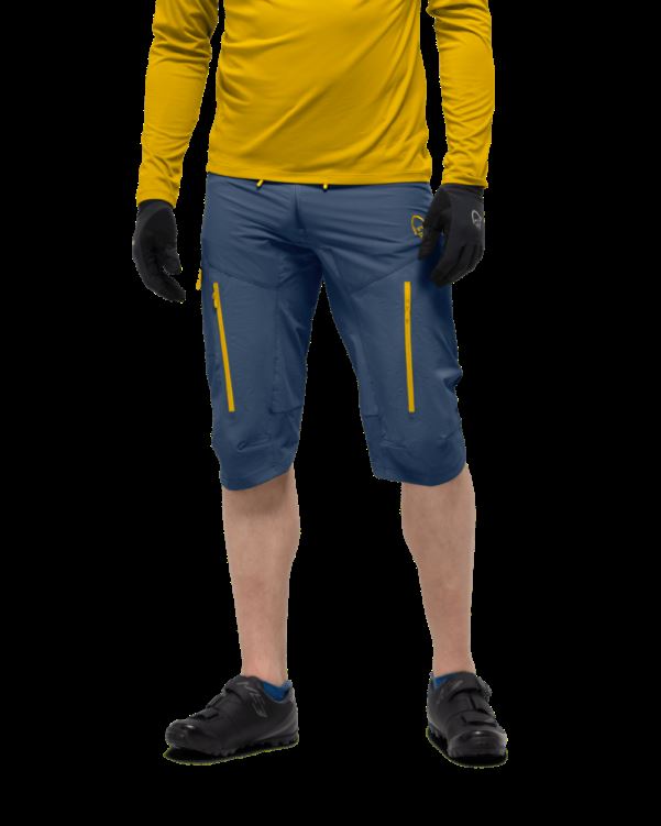 Norrona Heren Short Fjr Flex1 Vintage Indigo Blauw