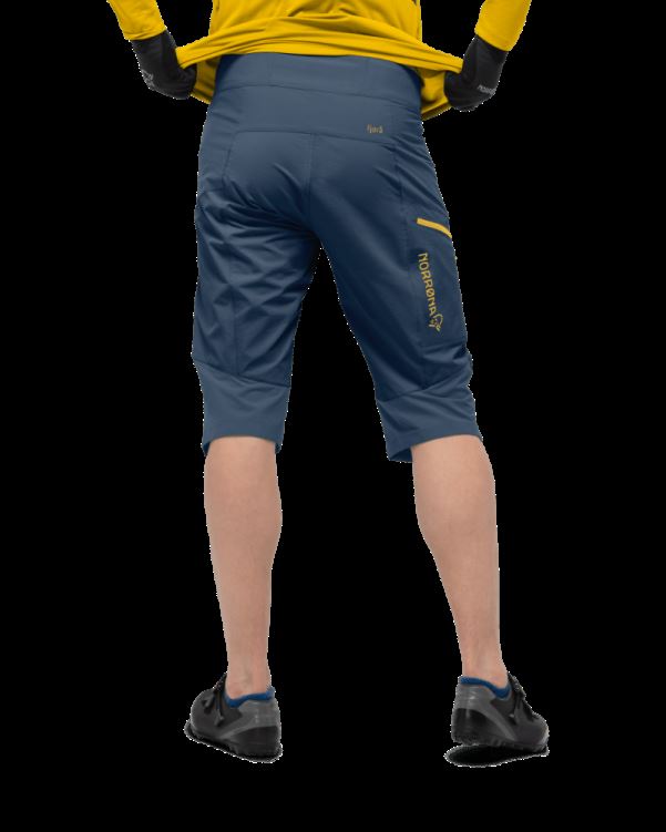 Norrona Heren Short Fjr Flex1 Vintage Indigo Blauw