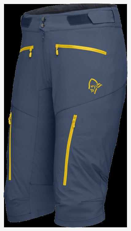 Norrona Heren Short Fjr Flex1 Vintage Indigo Blauw