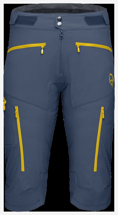 Norrona Heren Short Fjr Flex1 Vintage Indigo Blauw