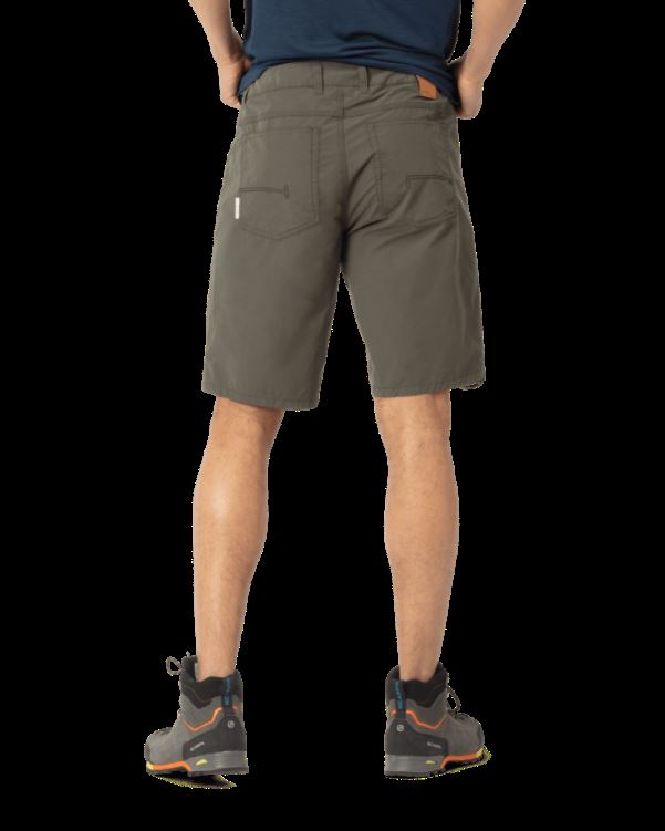 Norrona Svalbard Licht Katoenen Korte Broek Voor Heren, Leigrijs