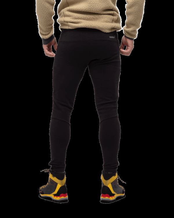 Norrona Trollveggen Warmwool2 Stretch Panty Kaviaar Zwart Heren