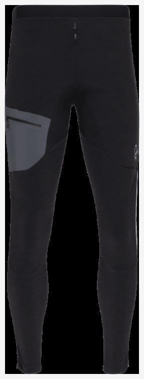 Norrona Trollveggen Warmwool2 Stretch Panty Kaviaar Zwart Heren