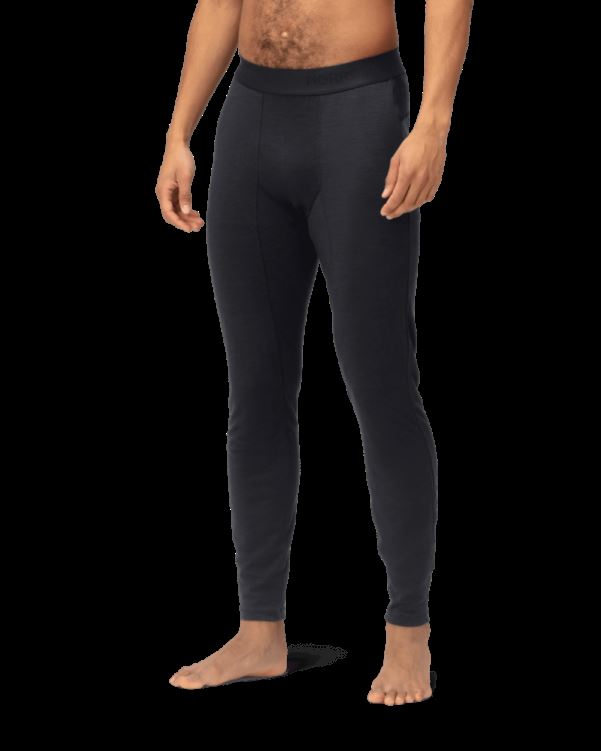 Norrona Heren Pureull Longs Kaviaar Zwart