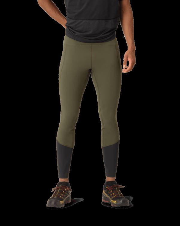 Norrona Heren Senja Equalizer Stretch Panty Olijf Night/caviar