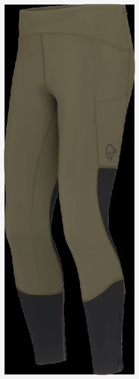 Norrona Heren Senja Equalizer Stretch Panty Olijf Night/caviar