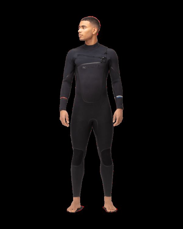Norrona Heren Unstad 4/3/5 Wetsuit Kaviaar Zwart