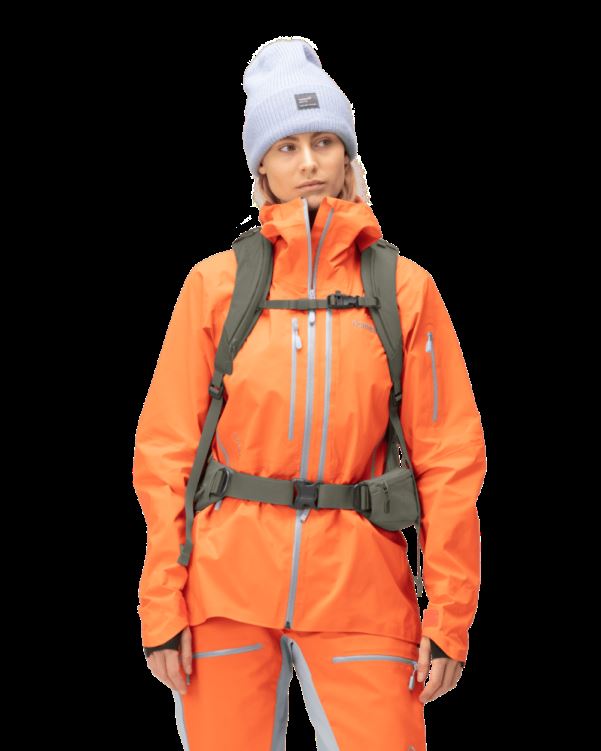 Norrona Dames Lofoten 28l Pack Olijf Nacht