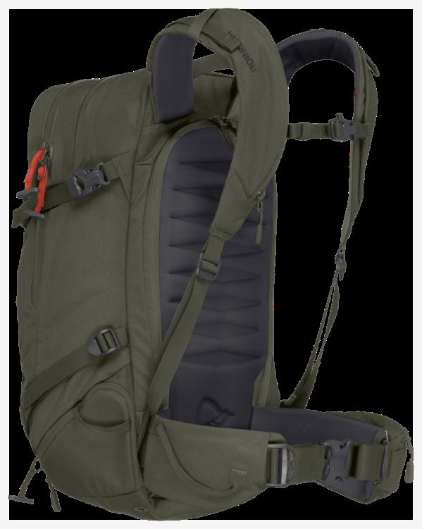 Norrona Dames Lofoten 28l Pack Olijf Nacht