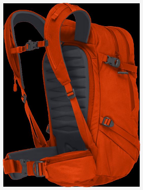 Norrona Dames Lofoten 28l Pack Adrenaline Rood