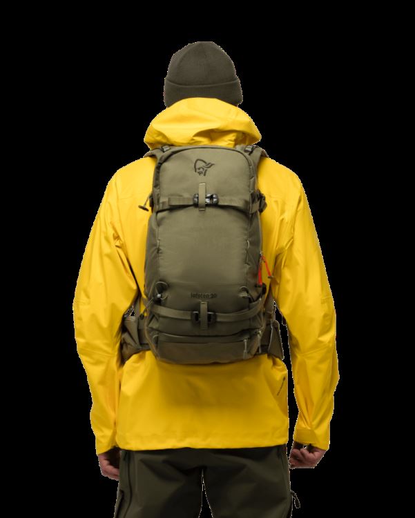 Norrona Unisex Lofoten 30l Pak Olijf Nacht