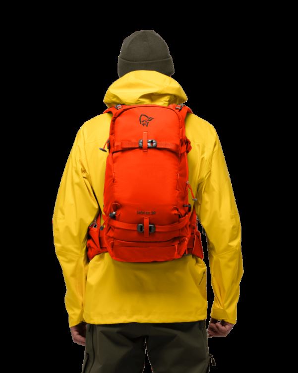 Norrona Unisex Lofoten 30l Pack Adrenaline Rood