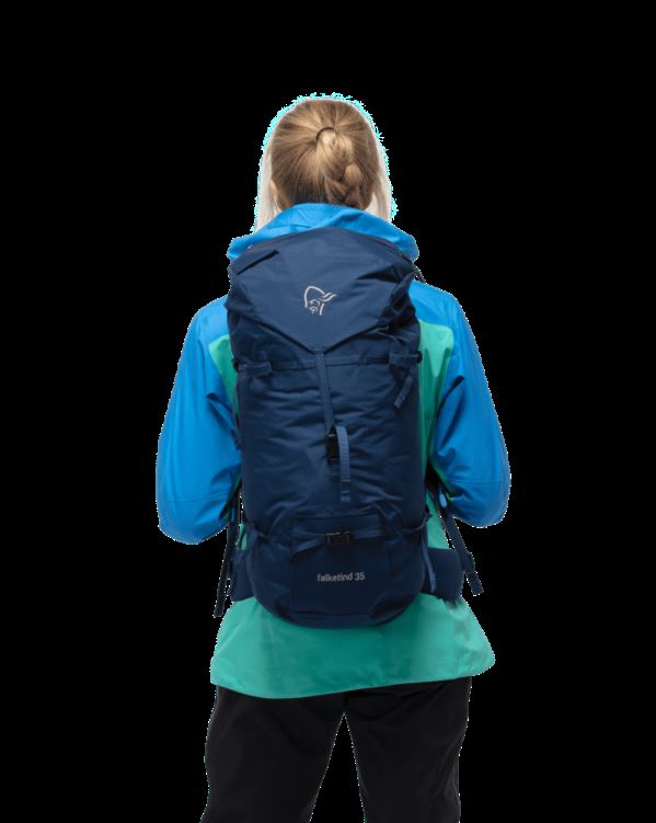 Norrona Unisex Falketind 35l Pak Indigo Nachtblauw