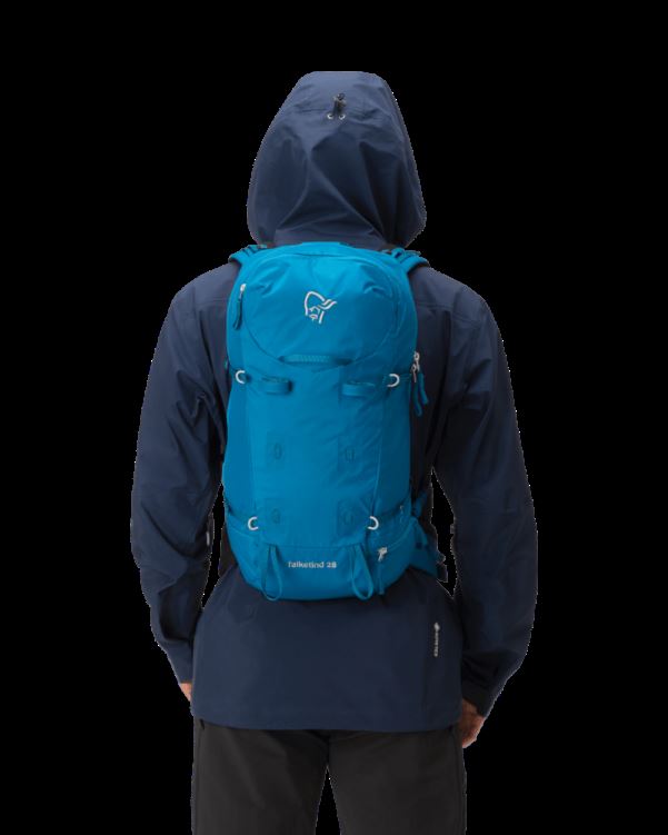 Norrona Unisex Falketind Econyl70 28l Pack Mykonos Blauw