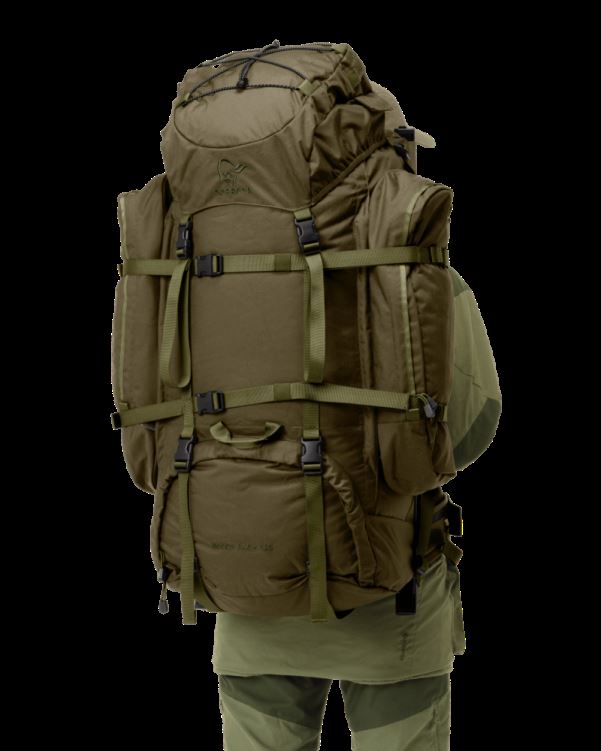 Norrona Unisex Recon 125l Synkroflex Pak Militair Groen