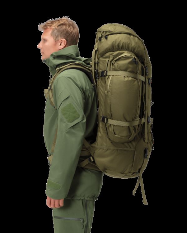 Norrona Unisex Recon Para Ranger 120l Synkron Pack Groen