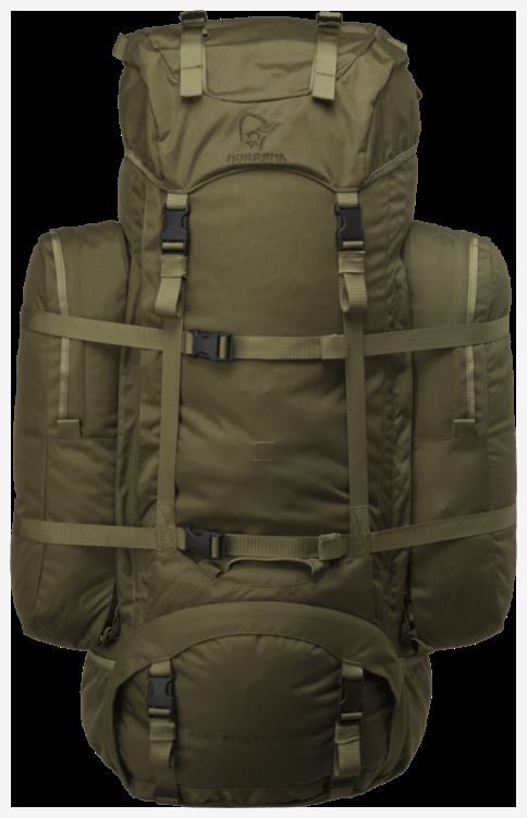 Norrona Unisex Recon Para Ranger 120l Synkron Pack Groen