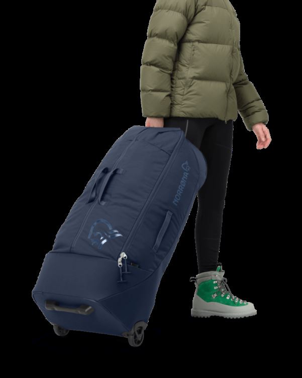 Norrona Unisex 120l Trolleytas Indigo Nachtblauw