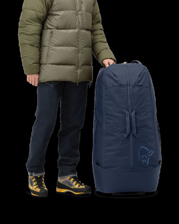 Norrona Unisex 120l Trolleytas Indigo Nachtblauw