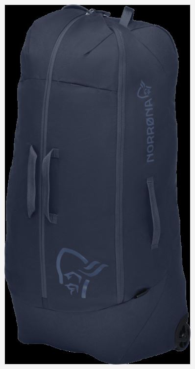 Norrona Unisex 120l Trolleytas Indigo Nachtblauw