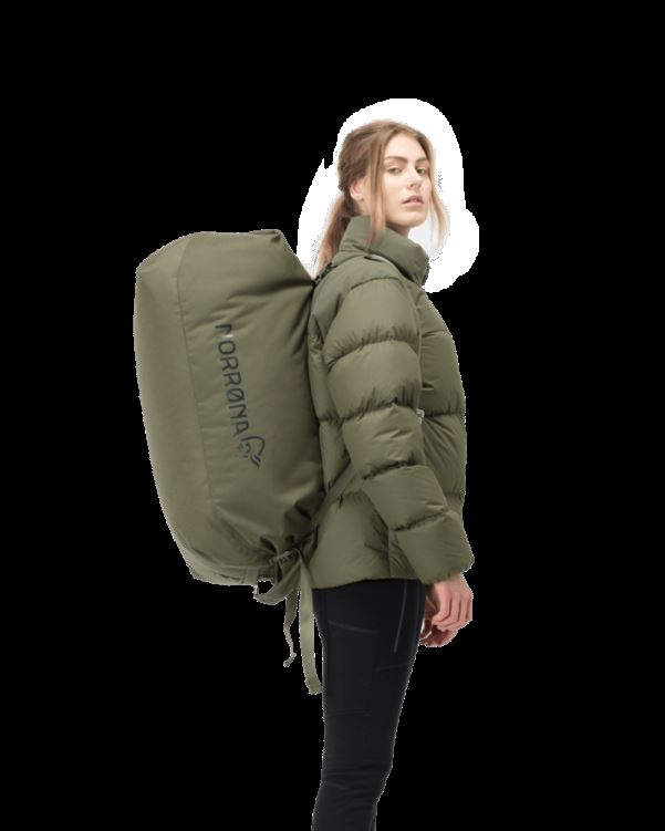 Norrona Unisex 90l Plunjezak Olijfgroen Nacht