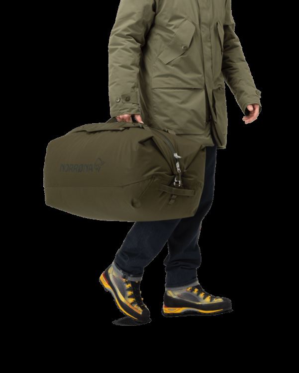 Norrona Unisex 90l Plunjezak Olijfgroen Nacht