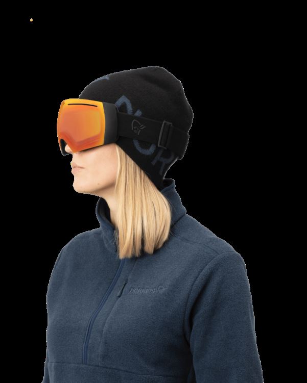 Norrona Unisex Lofoten Zwembril Zwart/goud Fusion S0