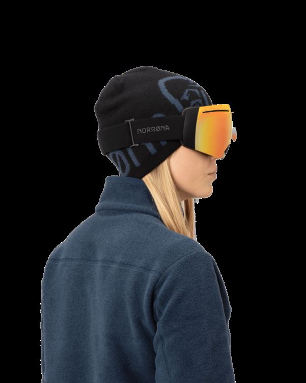 Norrona Unisex Lofoten Zwembril Zwart/goud Fusion S0