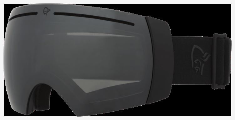 Norrona Unisex Lofoten Zwembril Zwart/high Rise S3