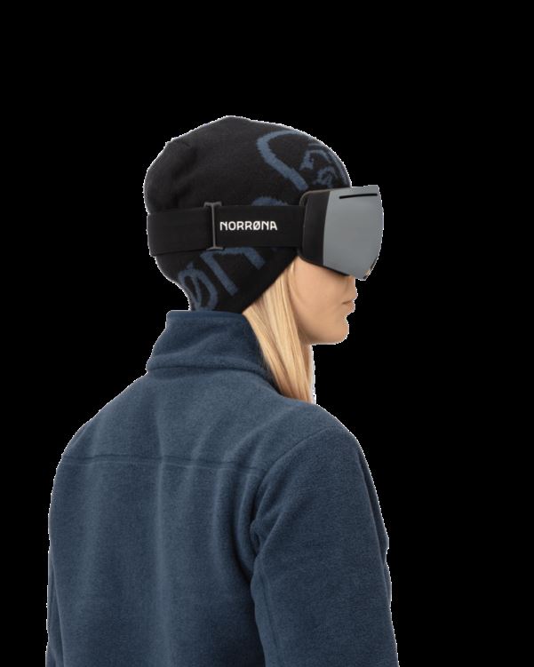 Norrona Unisex Lofoten Zwembril Zwart/high Rise Mirror S3