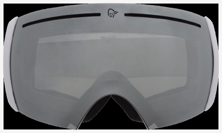 Norrona Unisex Lofoten Zwembril Wit/high Rise Mirror S3