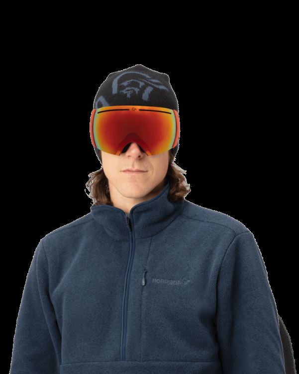 Norrona Unisex Lofoten Goggles Scharlaken Ibis/gold Fusion Mirror S2