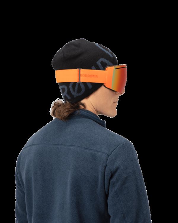 Norrona Unisex Lofoten Goggles Scharlaken Ibis/gold Fusion Mirror S2