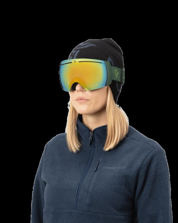 Norrona Unisex Lofoten Zwembril Jungle Groen